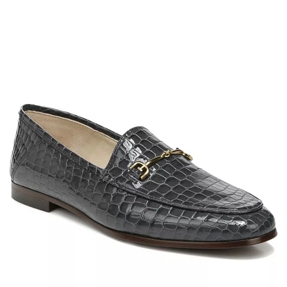NEW WITH BOX. Sam Edelman Women's Loraine Flat Loafers. Galaxy Grey. 6.5M - Picture 1 of 12